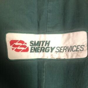 Universal Chicago Stone Cutter Men's Green Button front Coveralls- size 56L
